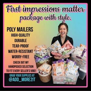 Colorful Poly Mailers